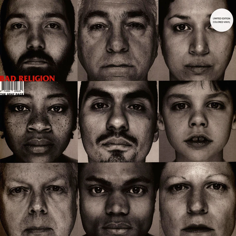 Bad Religion - The Gray Race White Vinyl Edition
