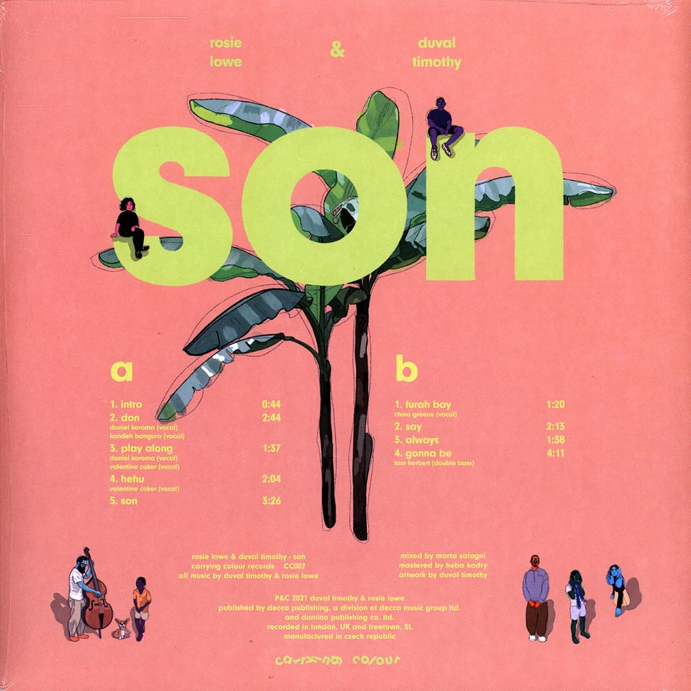 Rosie Lowe & Duval Timothy - Son Green Vinyl Edition