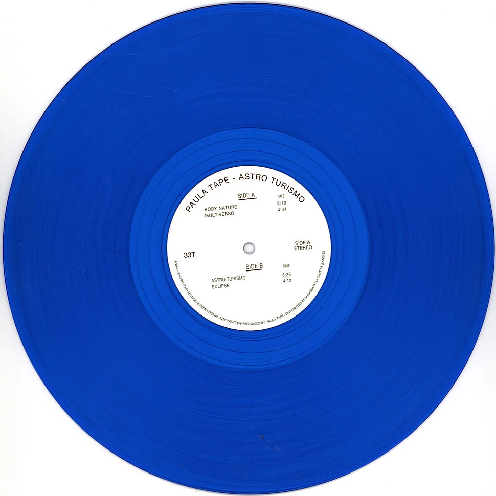 Paula Tape - Astroturismo Blue Vinyl Edition