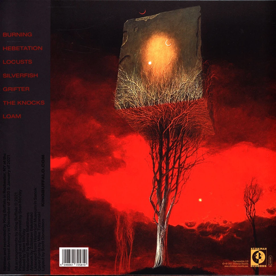King Buffalo - The Burden Of Restlessness Black Vinyl Edition