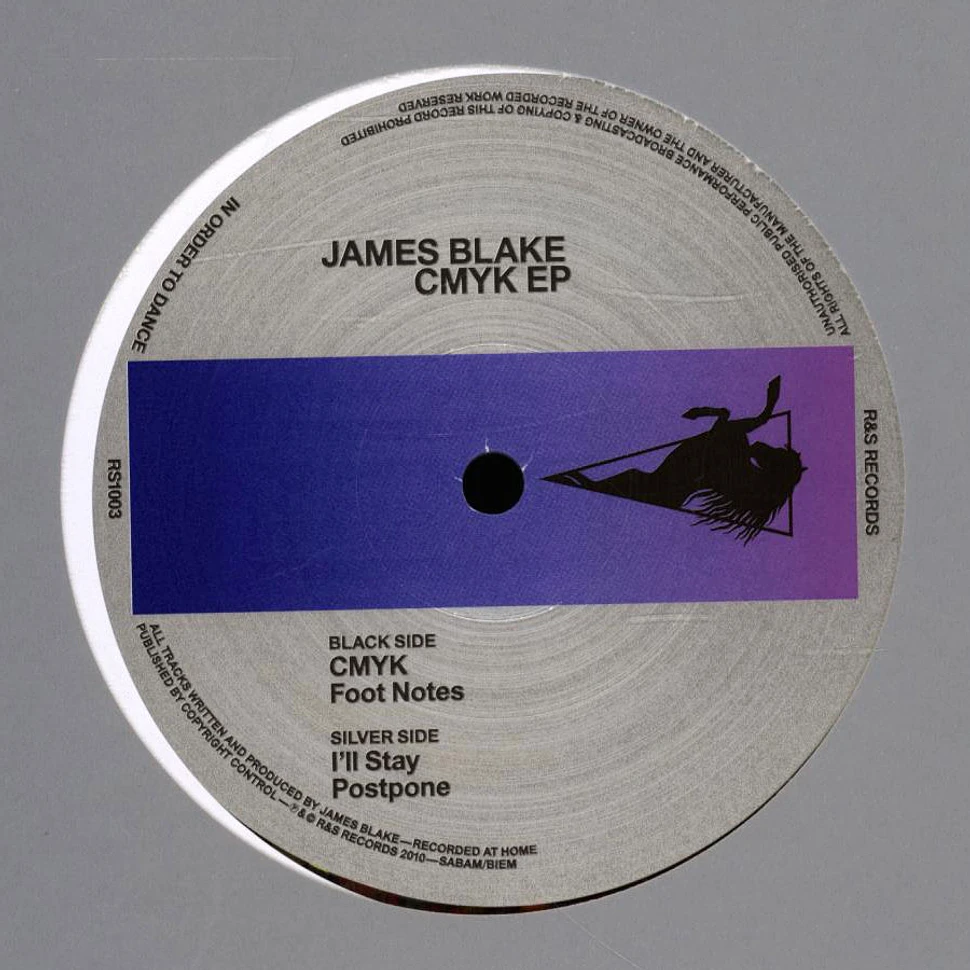 James Blake - CMYK EP Splatter Vinyl Edition