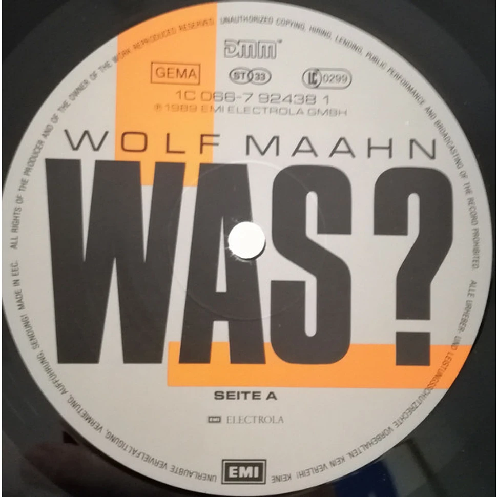 Wolf Maahn - Was?