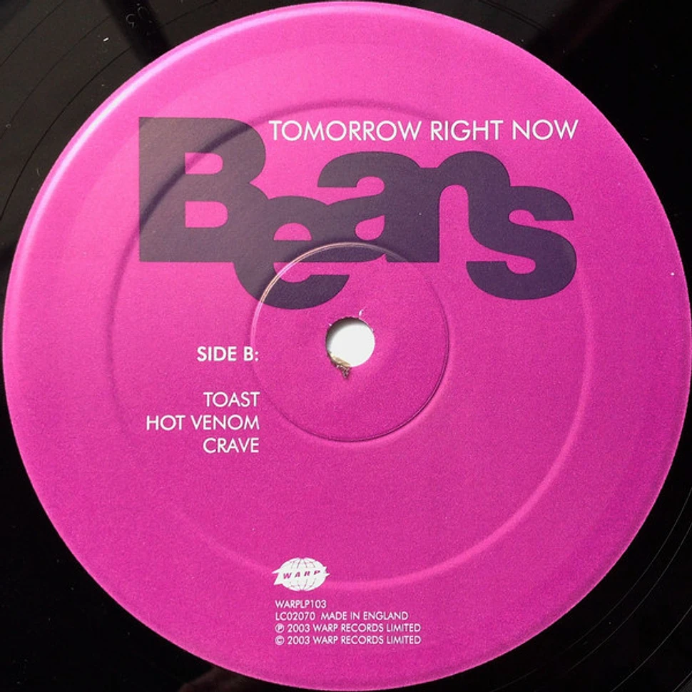 Beans - Tomorrow Right Now