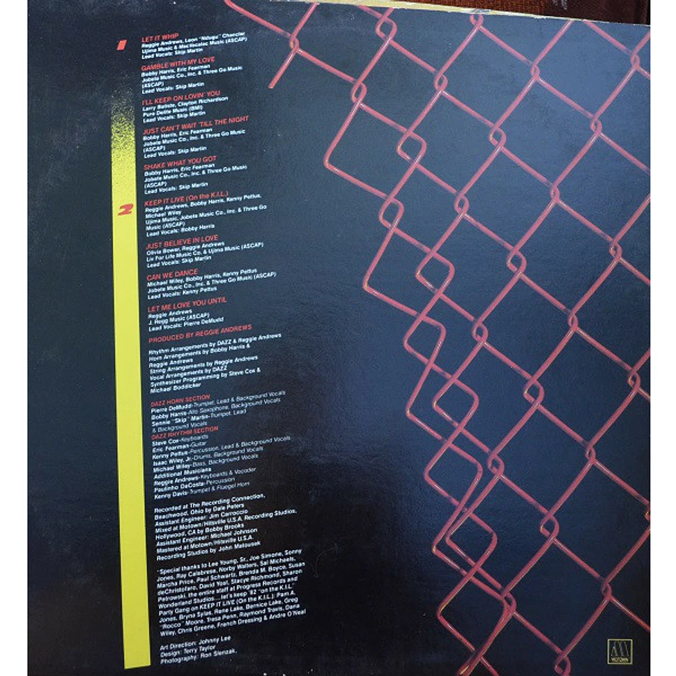 Dazz Band - Keep It Live - Vinyl LP - 1982 - US - Original