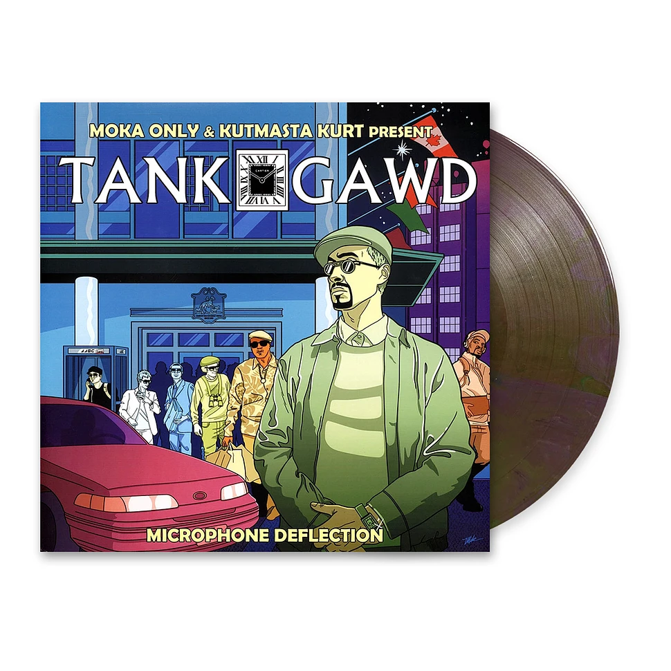 Tank Gawd (Kutmasta Kurt & Moka Only) - Microphone Deflection HHV EU Exclusive Green Bc Fog Vinyl Edition