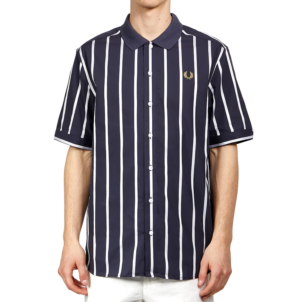 Fred Perry - Contrast Collar Stripe Shirt