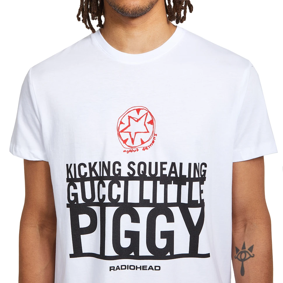 Radiohead - Gucci Piggy (Back Print) T-Shirt