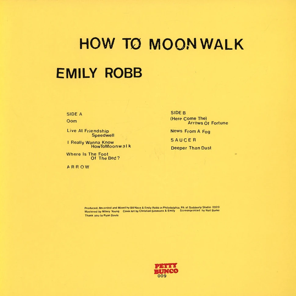 Emily Robb - How To Moonwalk
