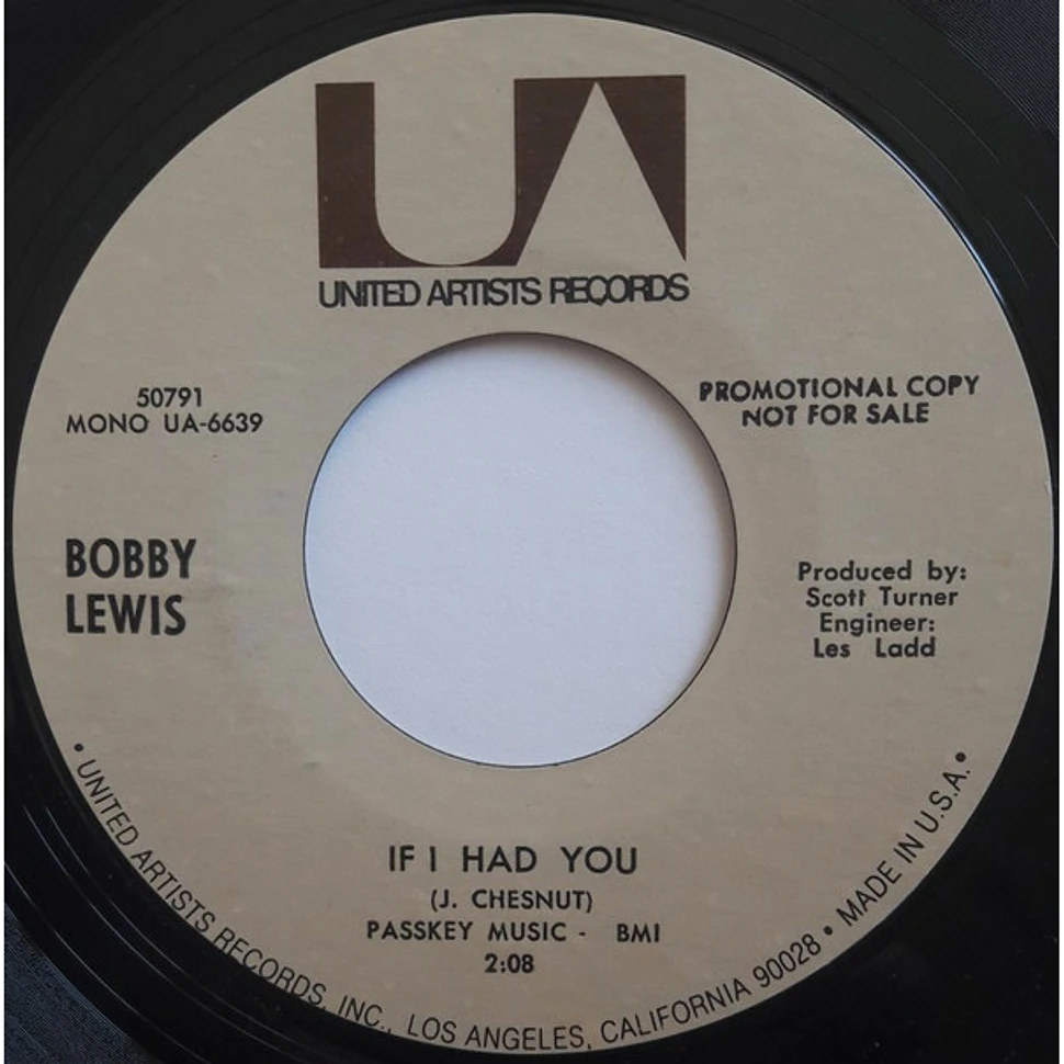 Bobby Lewis - Doggone This Heartache (And That Neon Sign) / If I Had You