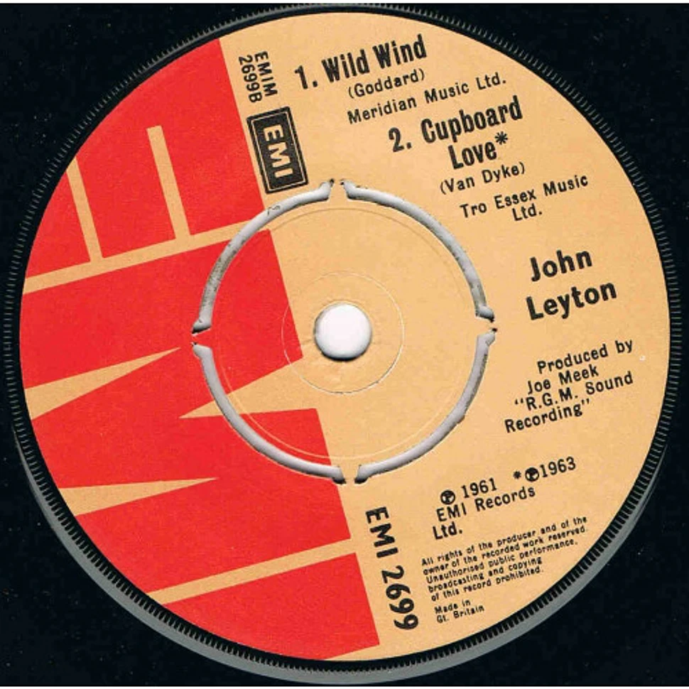 John Leyton - Johnny Remember Me