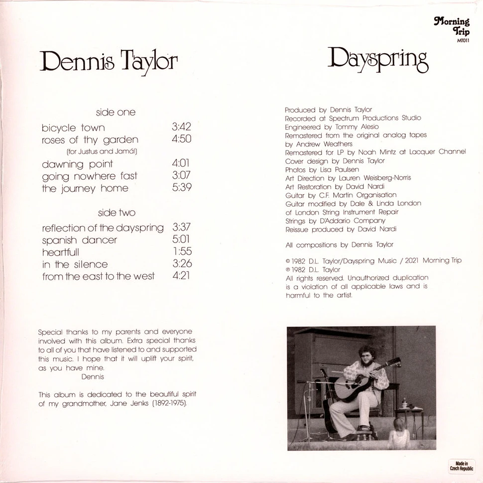 Dennis Taylor - Dayspring