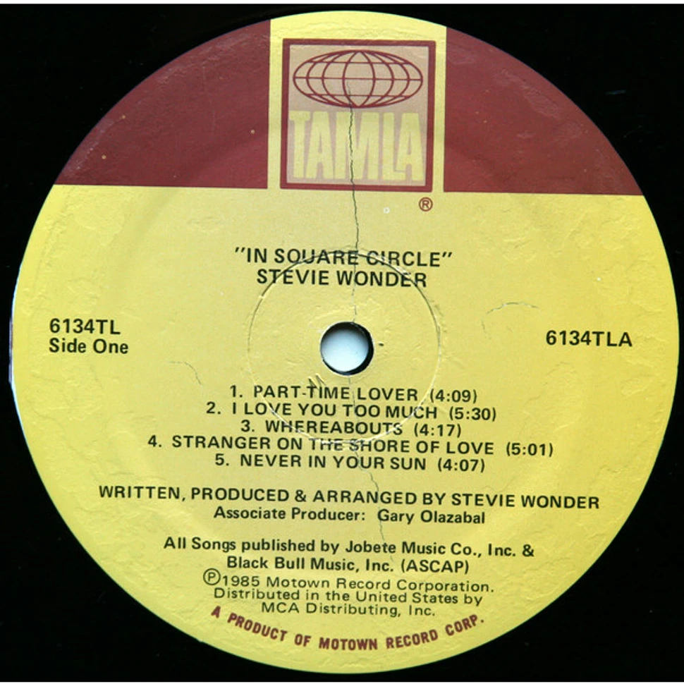 Stevie Wonder - In Square Circle