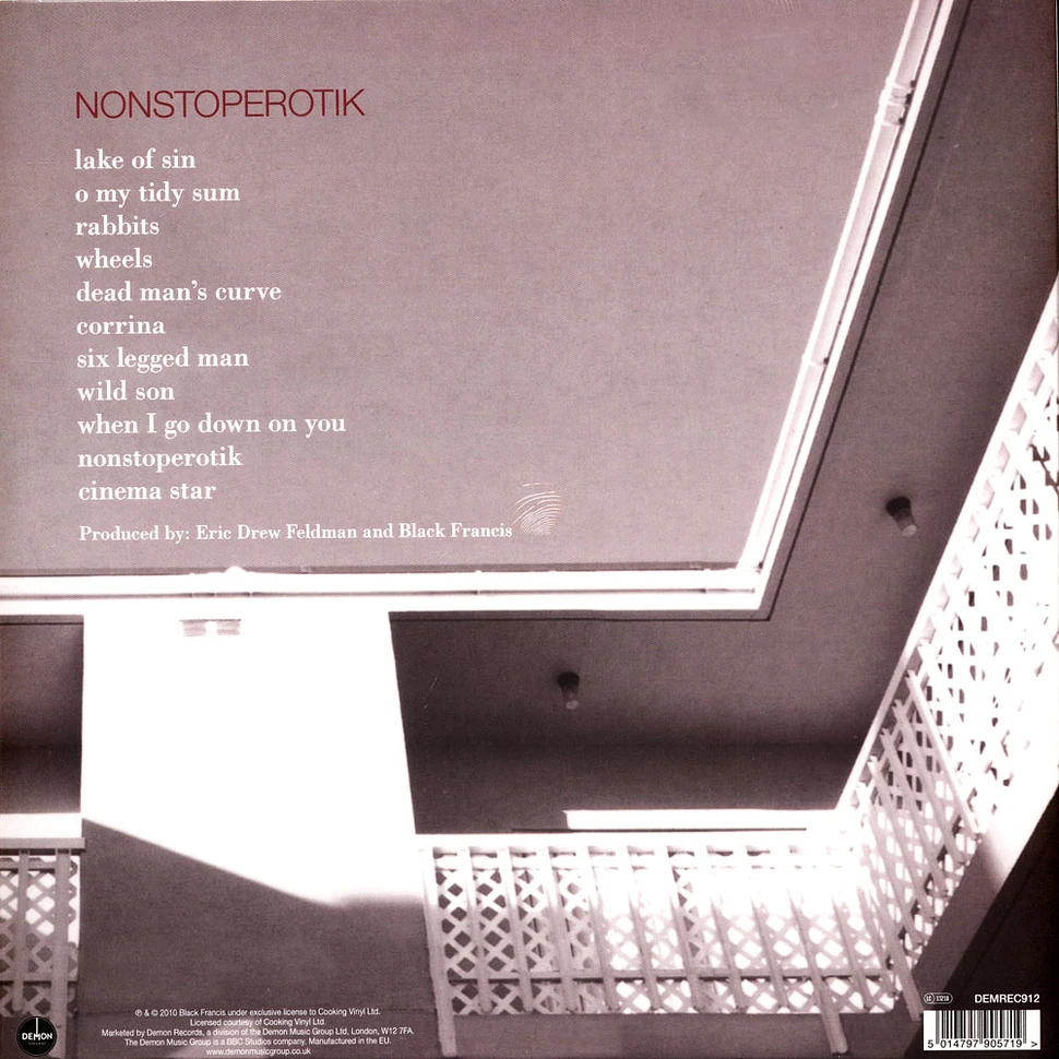 Black Francis - Nonstoperotik Crimson Vinyl Edition