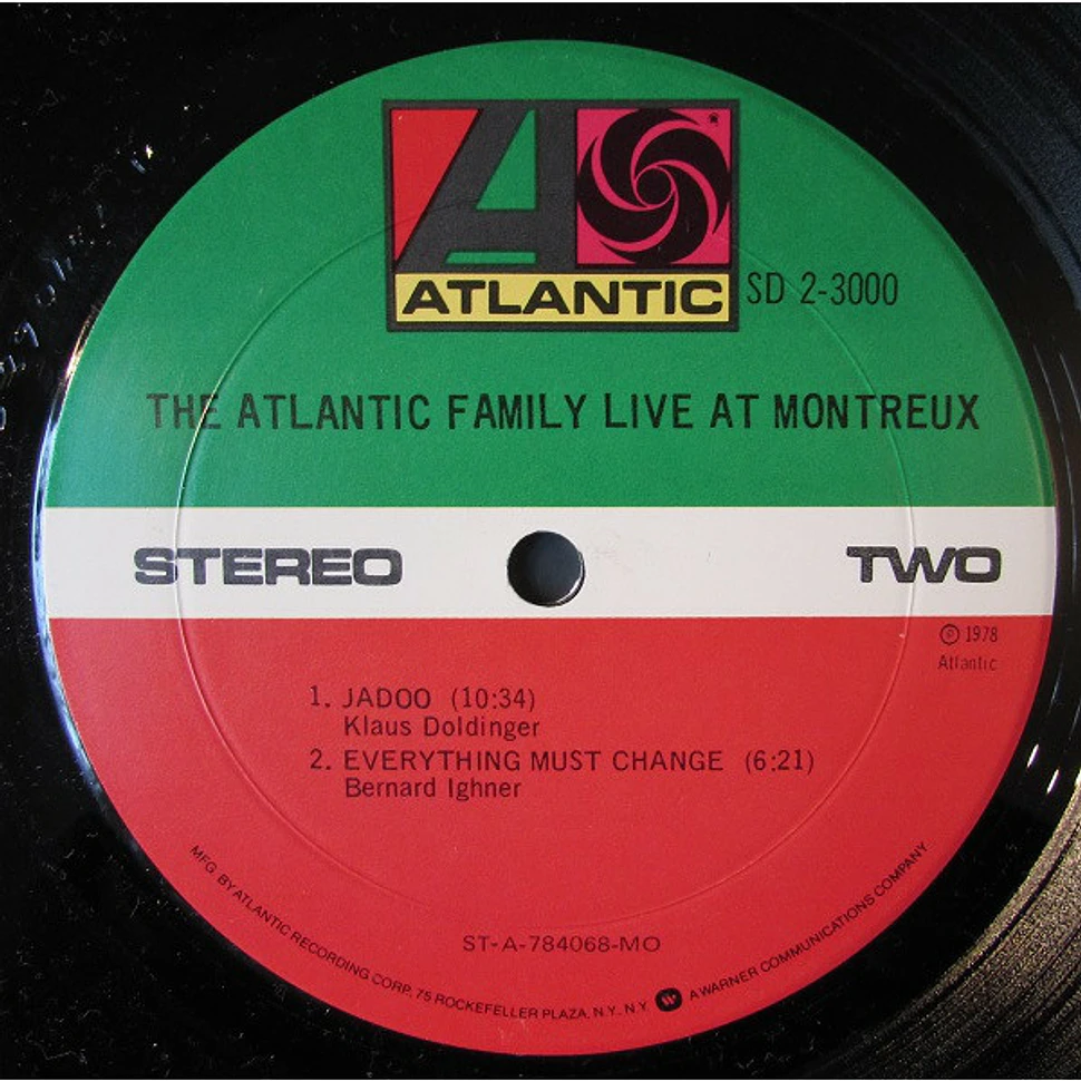 The Atlantic Family - Live At Montreux