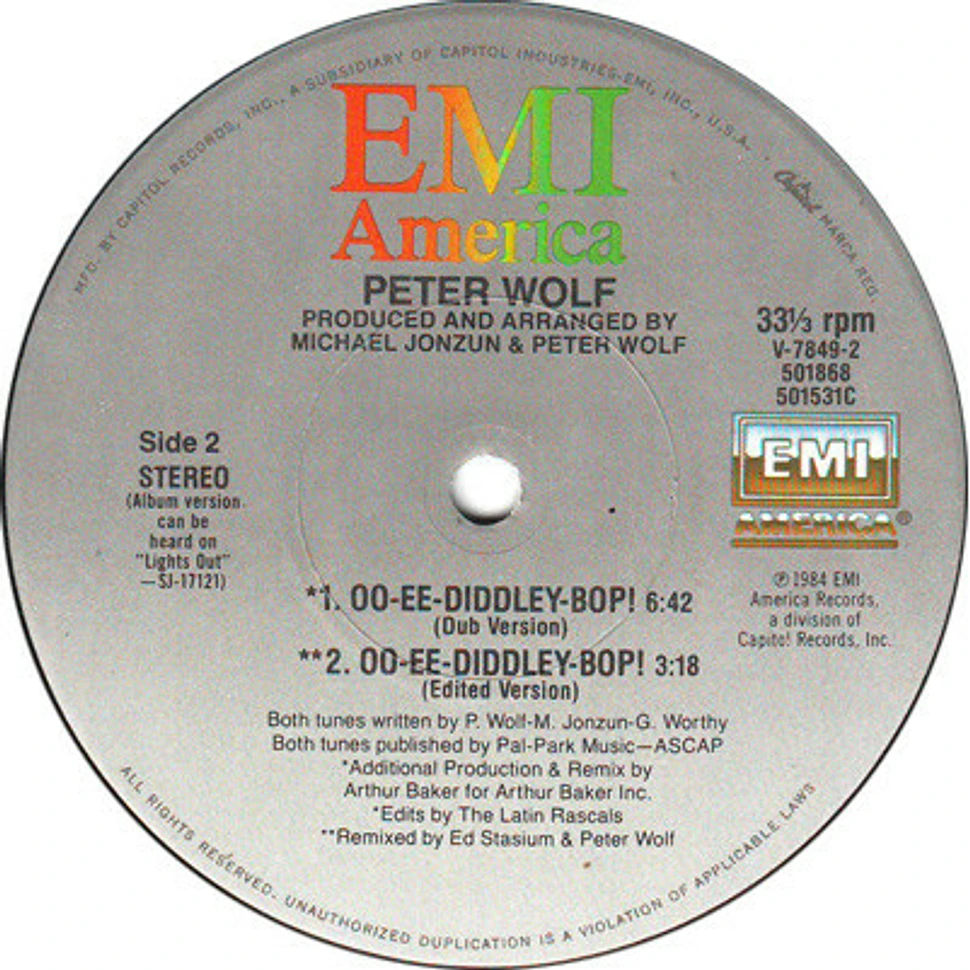 Peter Wolf - Oo-Ee-Diddley-Bop!