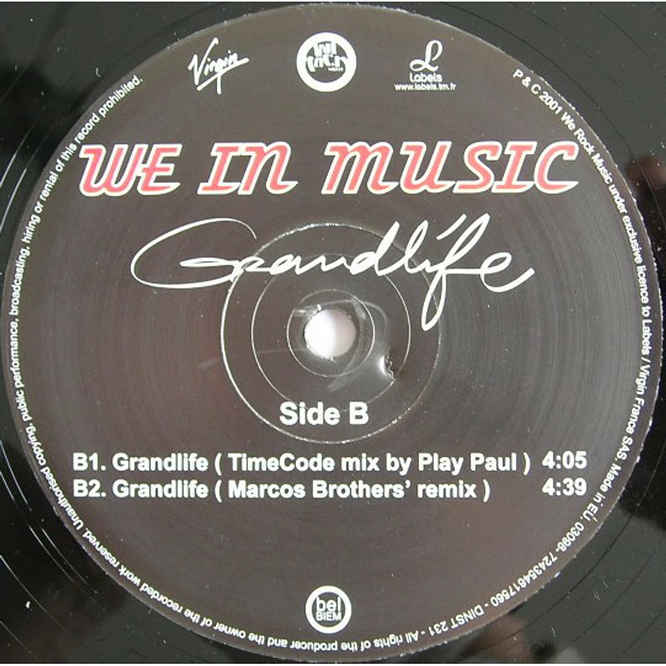 We In Music - Grandlife
