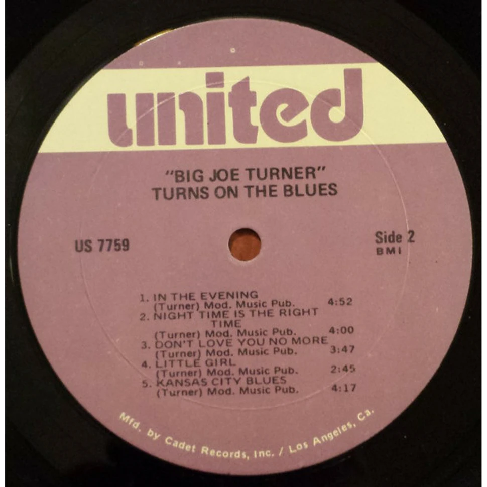 Big Joe Turner - Turns On The Blues