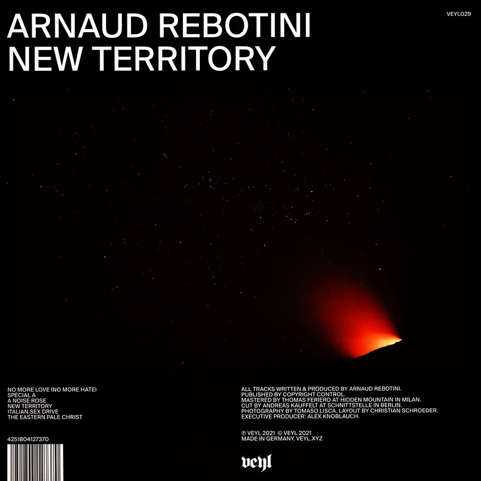 Arnaud Rebotini - New Territory Red Yellow Marbled Vinyl Edition