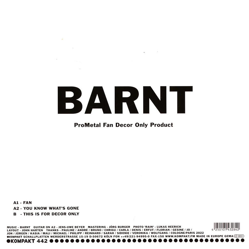 Barnt - Prometal Fan Decor Only Product