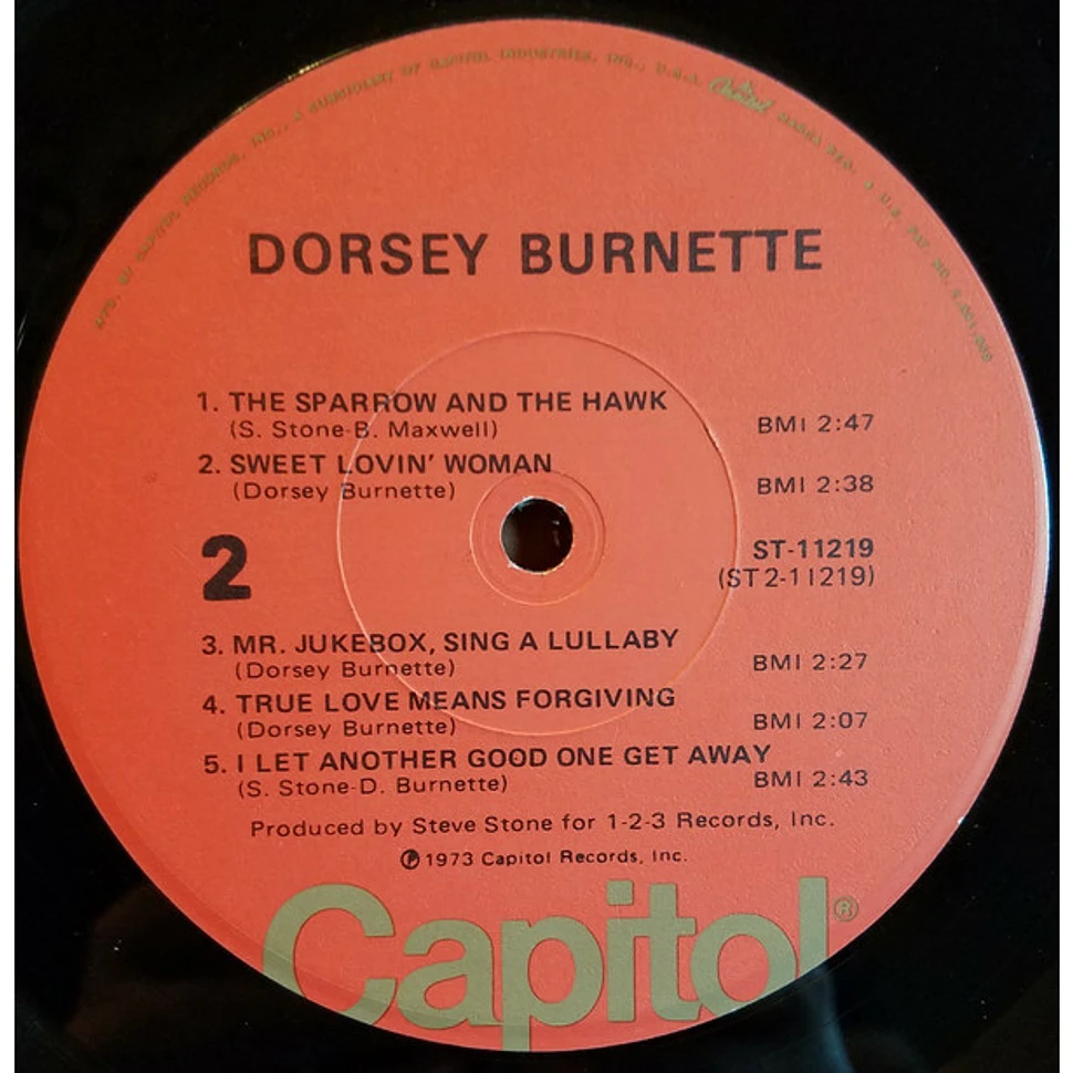 Dorsey Burnette - Dorsey Burnette