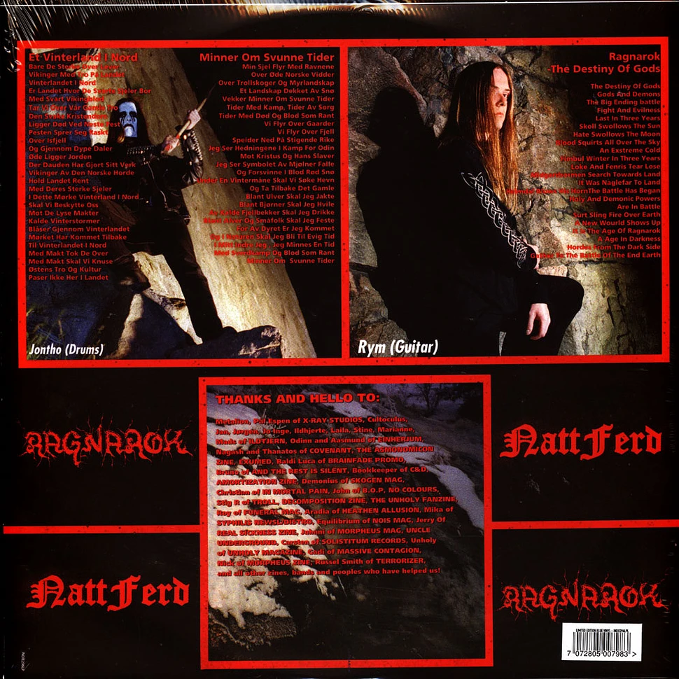 Ragnarok - Nattferd Blue Vinyl Edition
