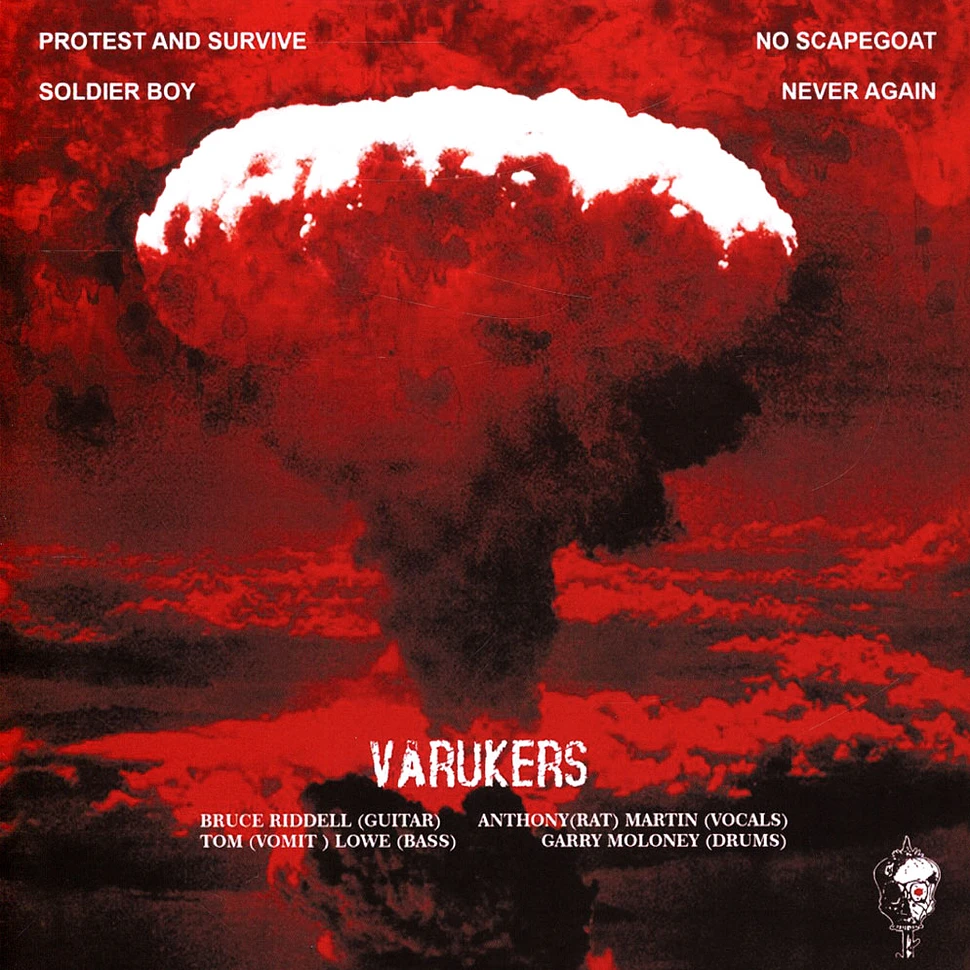 The Varukers - Varukers EP - Fortieth Anniversary Edition Grey Vinyl Edition