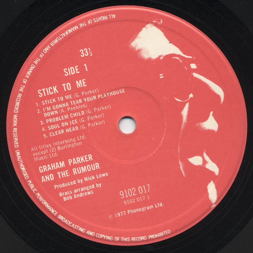 Graham Parker And The Rumour - Stick To Me