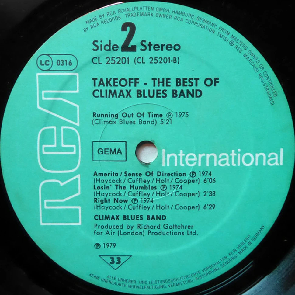 Climax Blues Band - The Best Of Climax Blues Band