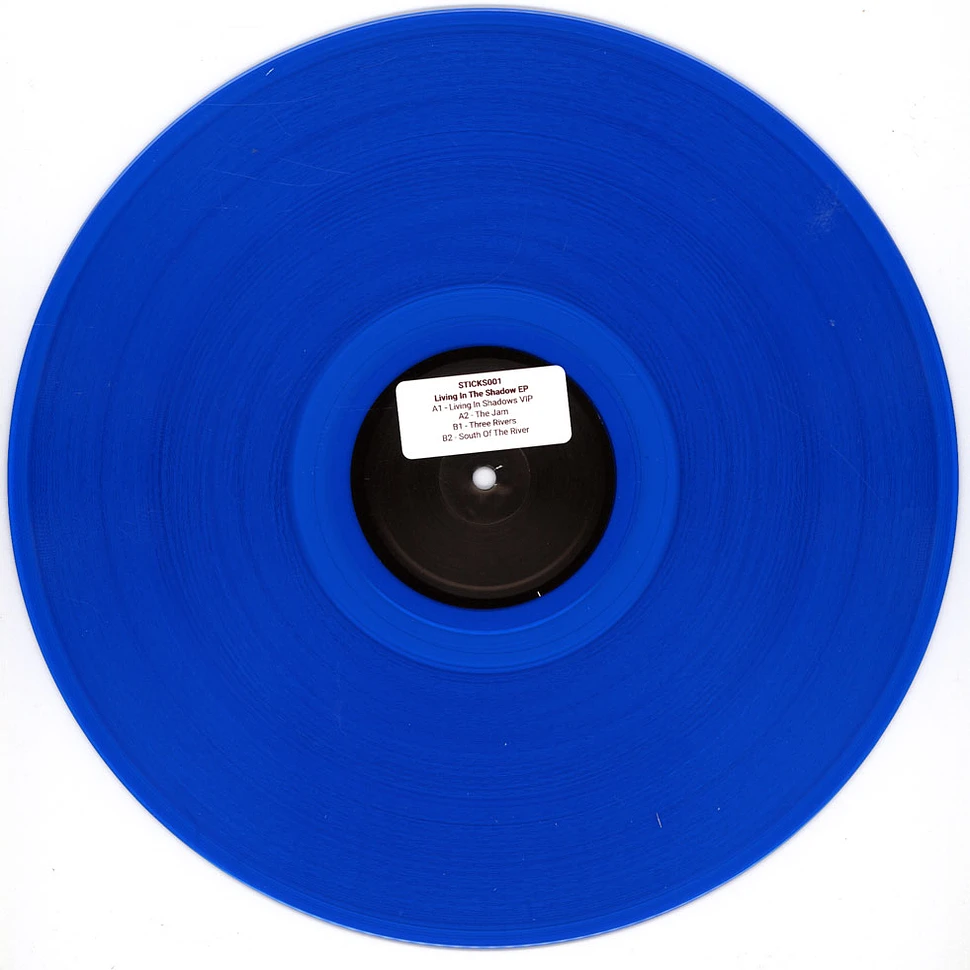 Unknown Artist - Living In The Shadow EP Clear Blue Vinyl Edition