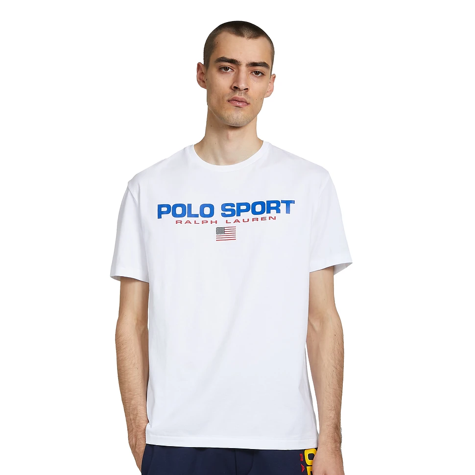 Polo Ralph Lauren - Classic Fit Polo Sport T-Shirt (White) | HHV