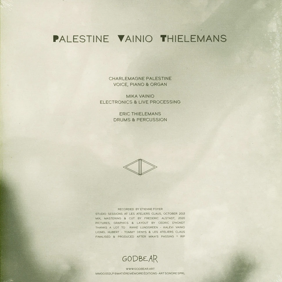 Charlemagne Palestine, Mika Vainio, Eric Thielemans - P V T