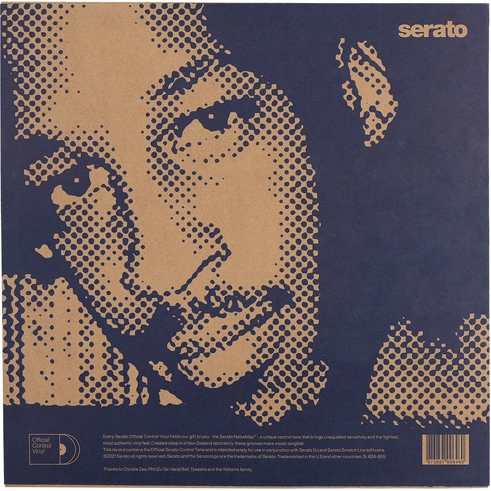 Serato - 12'' Roc Raida In Memoriam Control Vinyl