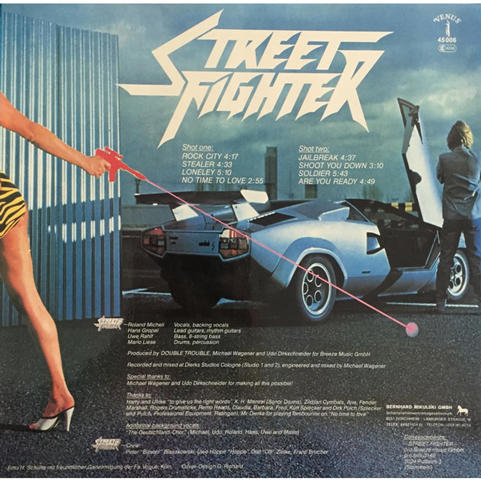 Street Fighter - Shoot You Down !