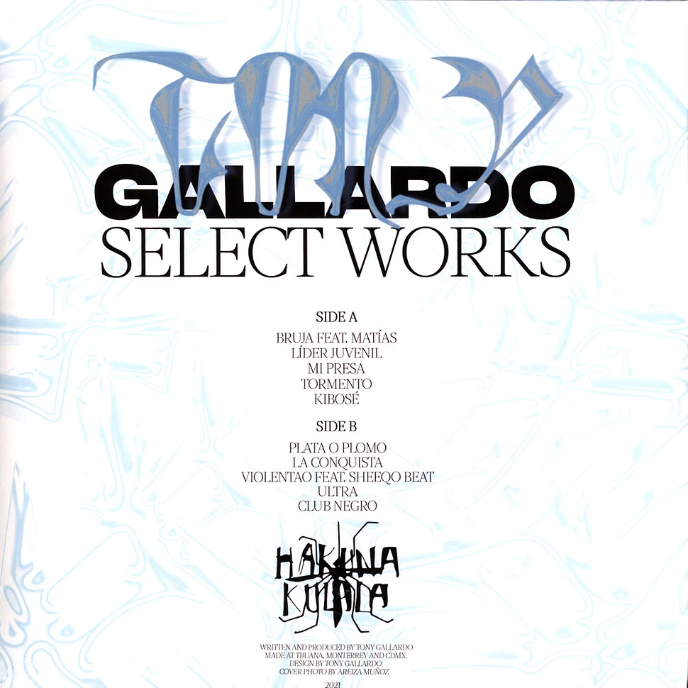 Tony Gallardo - Tony Gallardo: Selected Works Transparent Magenta Vinyl Edition