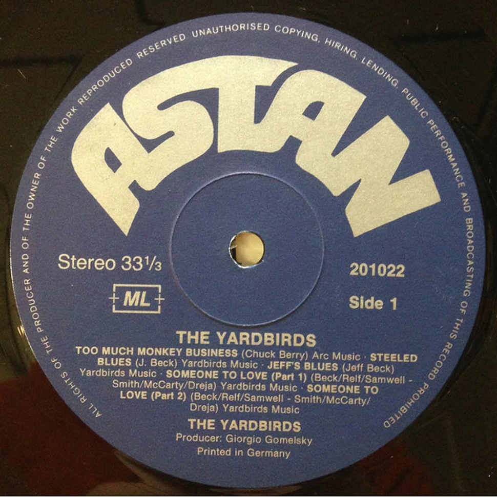 The Yardbirds - Shapes Of Things