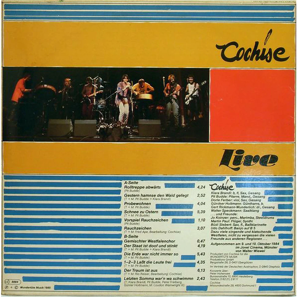 Cochise - Live