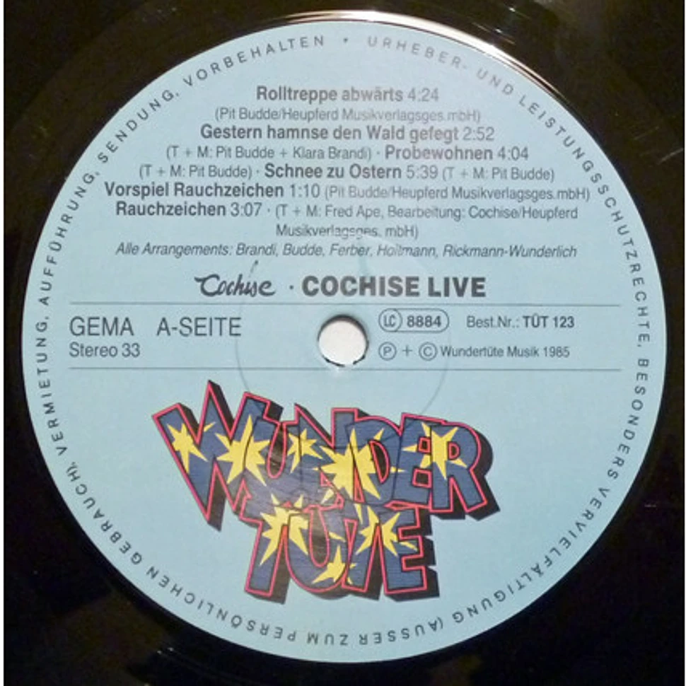 Cochise - Live