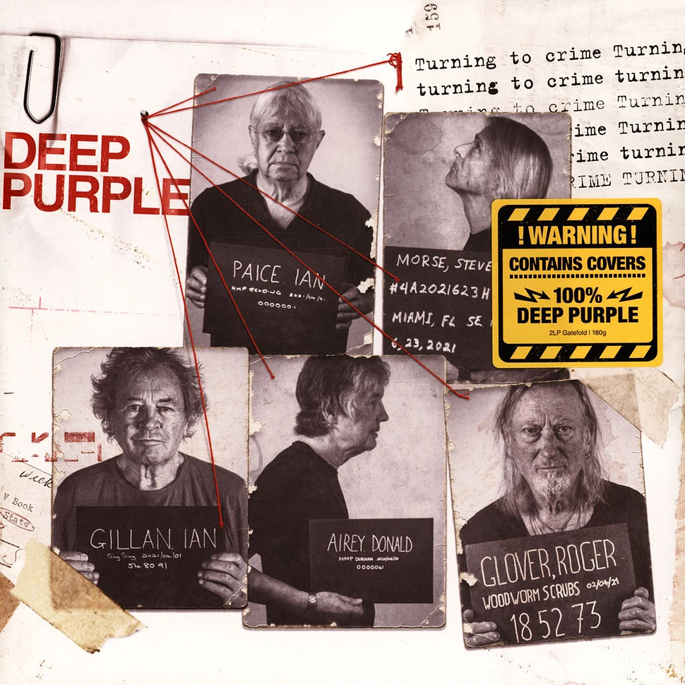 Deep Purple - Turning To Crime Black Vinyl Edition