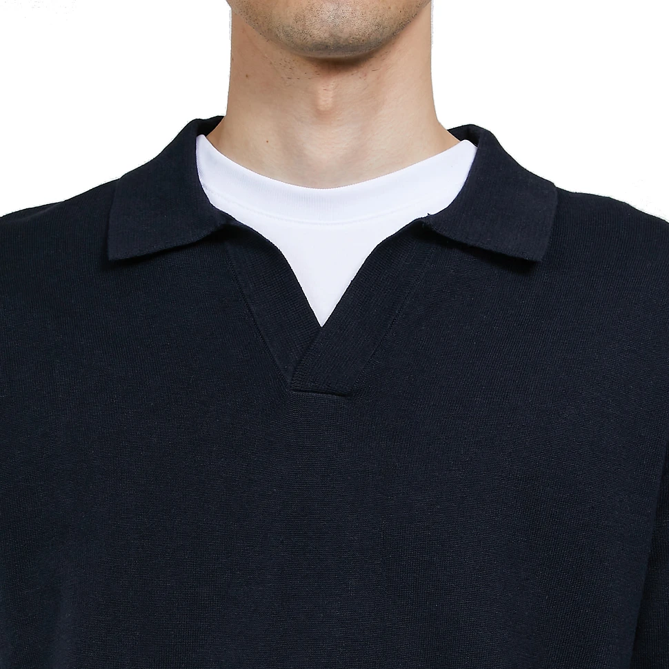 Norse Projects - Leif Cotton Linen LS Polo