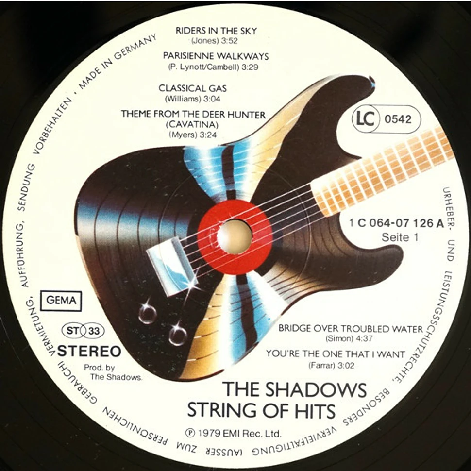 The Shadows - String Of Hits