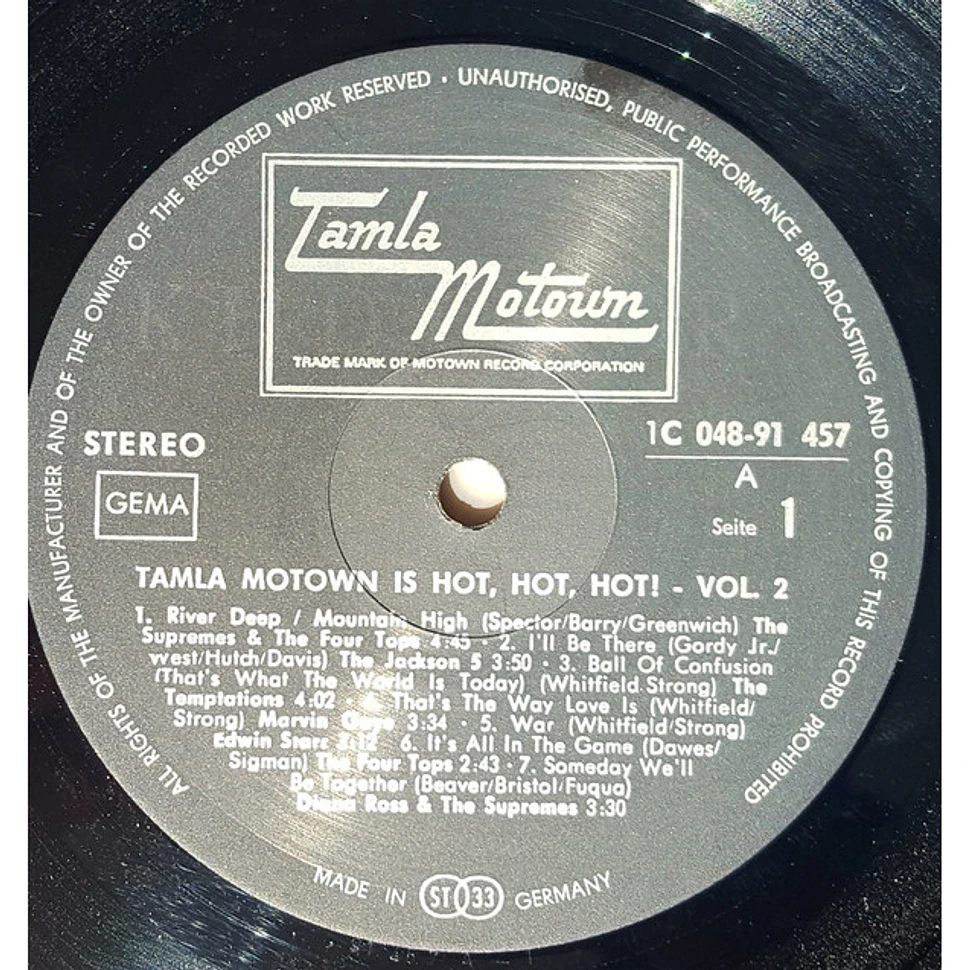 V.A. - Tamla Motown Is Hot, Hot, Hot - Volume 2