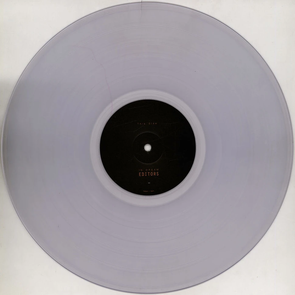 Editors - In Dream Colored Vinyl Edition