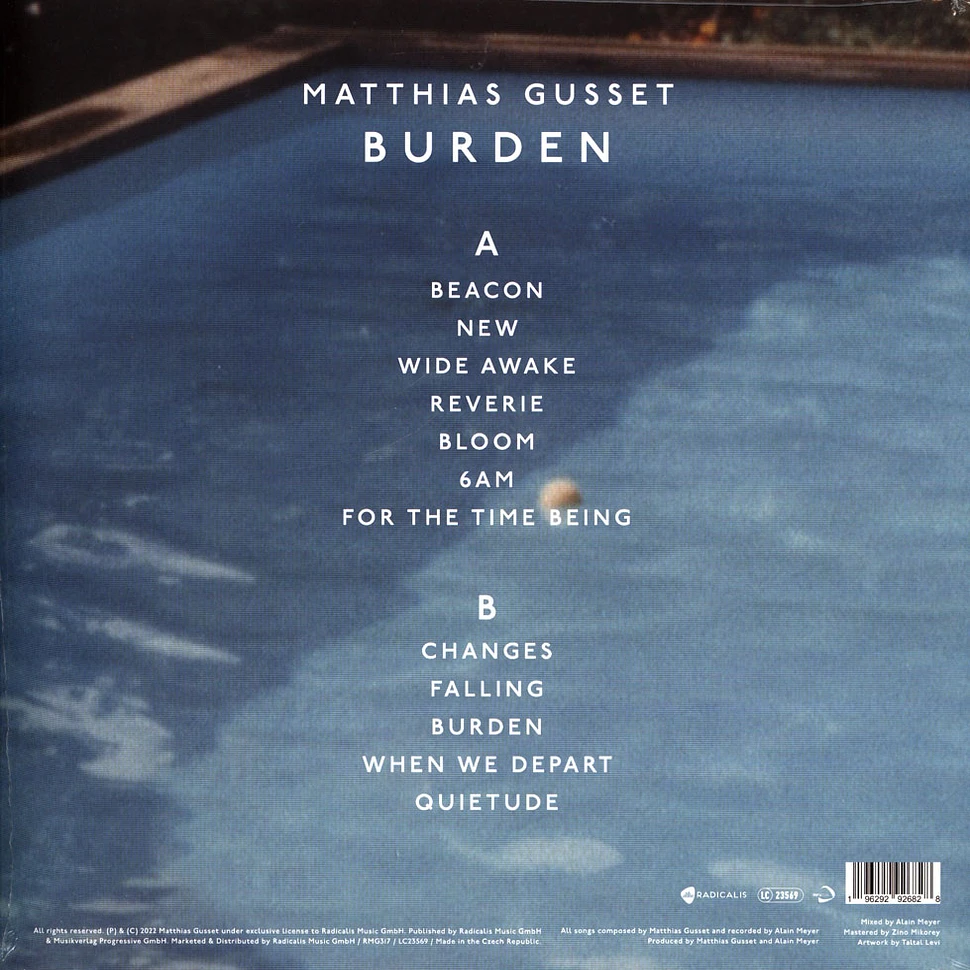 Matthias Gusset - Burden
