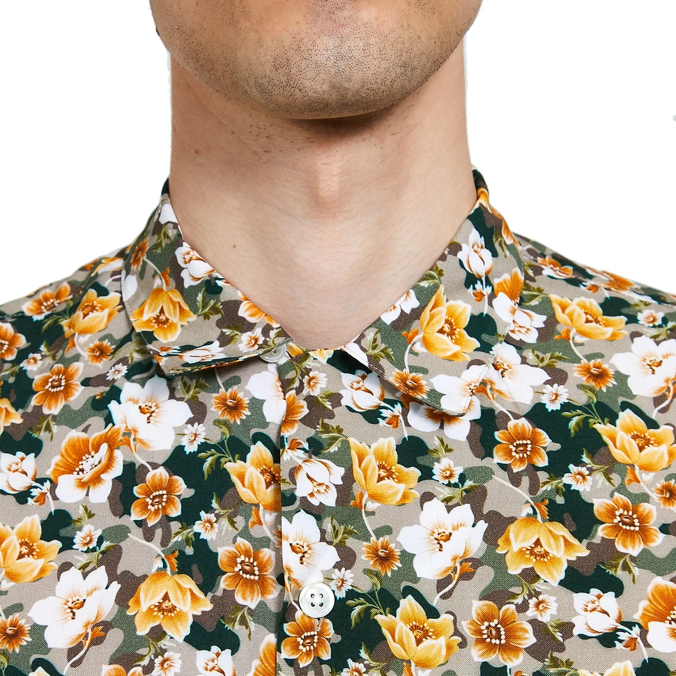Portuguese Flannel - Camo Flower Shirt