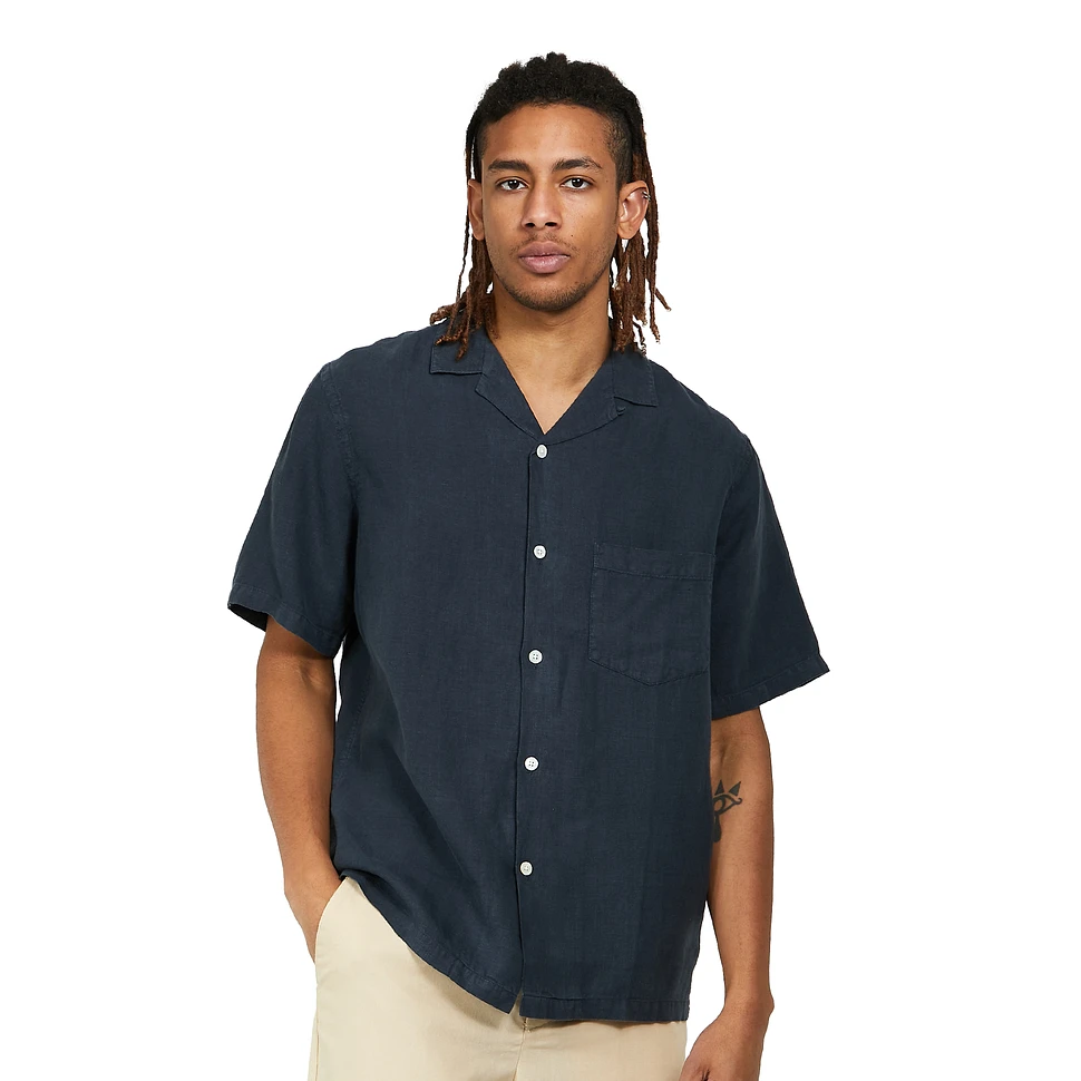 Portuguese Flannel - Linen Camp Collar Shirt