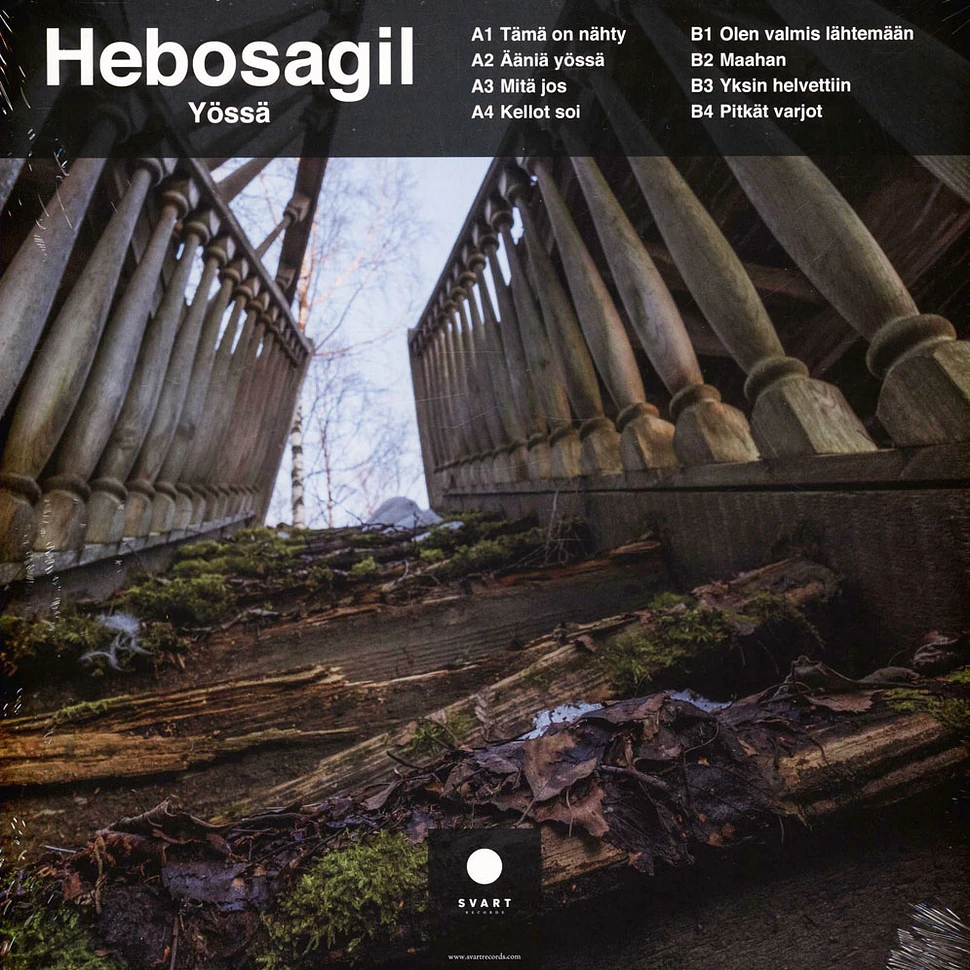 Hebosagil - Yössä Sky Blue Vinyl Edition