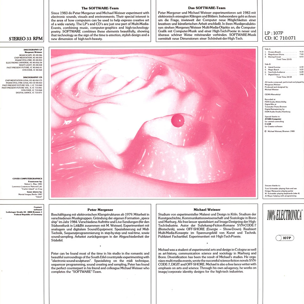 Software - Digital-Dance Color In Color Vinyl Edition