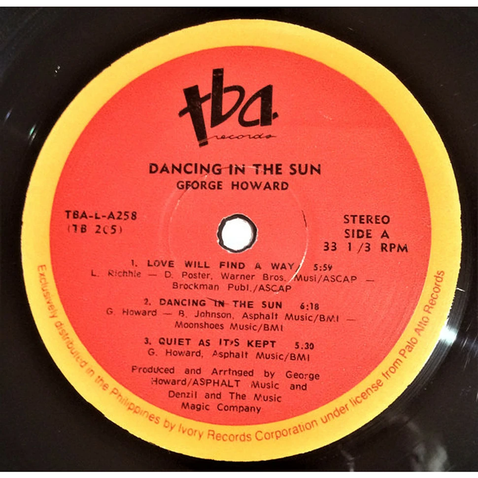 George Howard - Dancing In The Sun
