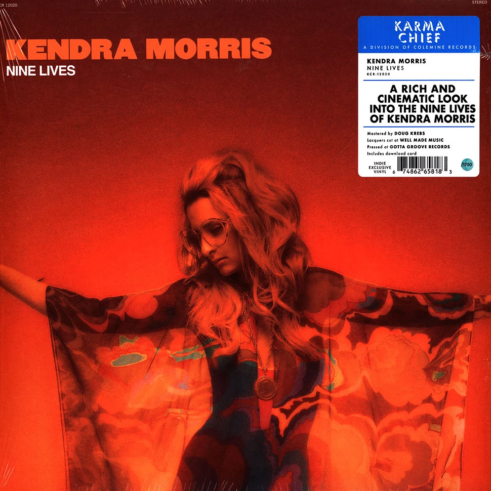 Kendra Morris - Nine Lives HHV European Exclusive Coke Bottle Clear Vinyl Edition