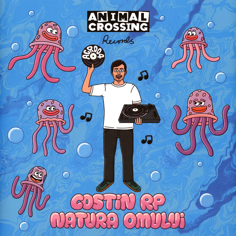 Costin Rp - Natura Omului Ep Blue Marbled Vinyl Edition